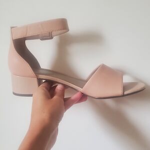 Clark's Pink Women's Sandals Block Heel